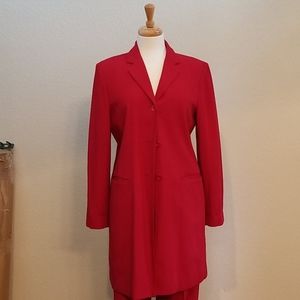 Hillard &Hanson long blazer  Sz. 10